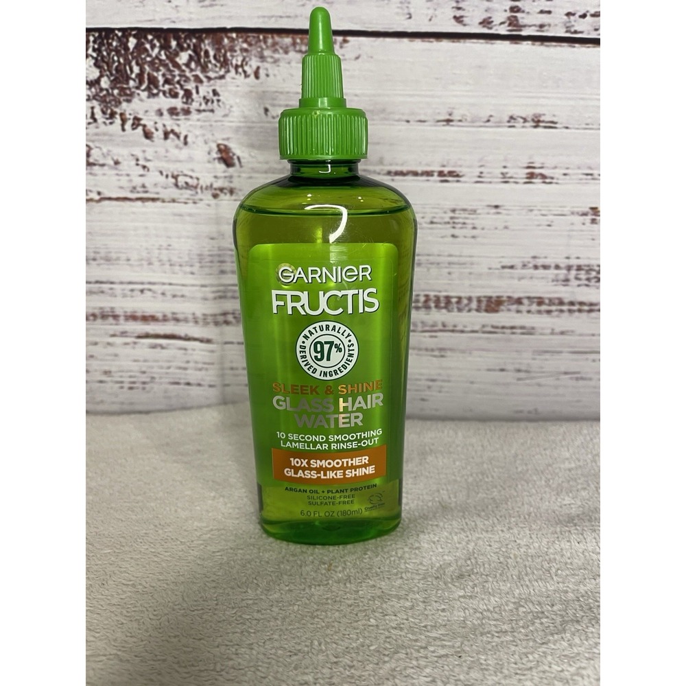 Garnier Fructis Sleek & Shine Glass Hair Water Rinse Out 6 fl oz